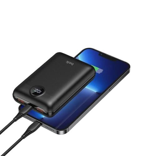 بور بنك بقوة 10الف منفذ بي دي 20واط ومنفذ يوسبي وم...