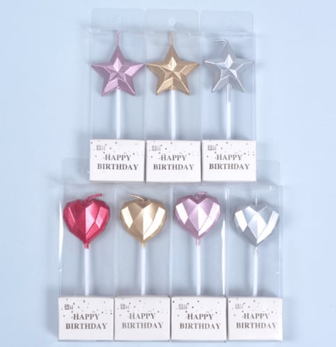 شموع قلوب و نجوم | esاHearts & Stars Cand