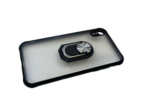 كفر ايفون X/XS/XR/XS MAX شفاف ثلجي مسكة متوافق مع...