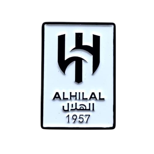 استيكر معدني حديد لاصق الجوال الاندية السعودية وري...