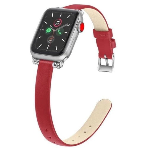 سوار ساعة آبل – جلد، مريح، متوافق مع Apple Watch.
