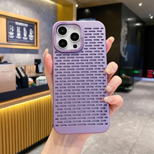 كفر آيفون 13/14/15 مشبك - متوافق مع أجهزة أبل