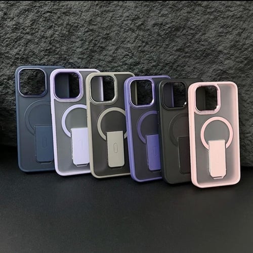 كفر ايفون 13/14/15 ميج سيف ستاند-متوافق مع أجهزة آ...