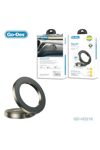 Go-Des-حامل جوال للسيارة ميج سيف ومغناطيسي مدمج 36...