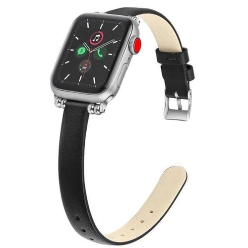 سوار ساعة آبل – جلد، مريح، متوافق مع Apple Watch.