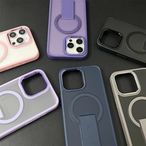 كفر ايفون 13/14/15 ميج سيف ستاند-متوافق مع أجهزة آ...