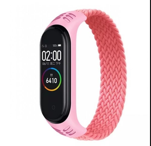 سوار ساعة شاومي حلقي نايون - مي باند 3/4/5