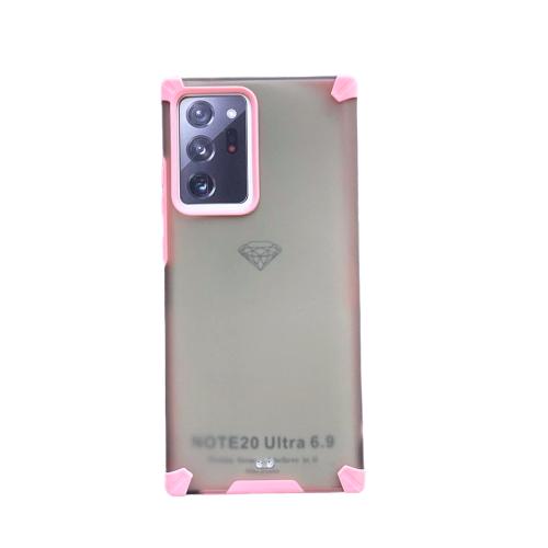 كفر سامسونج NOT20ULTRA شفاف ثلجي متوافق مع أجهزة س...