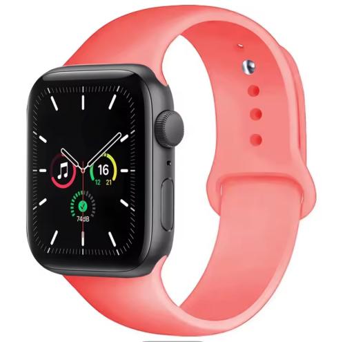 سوار ساعة آبل سيليكون – مريح، أنيق، متوافق مع Appl...