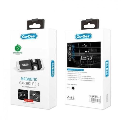 Go-Des-حامل جوال مغناطيس ومنظم الاسلاك من جوديس