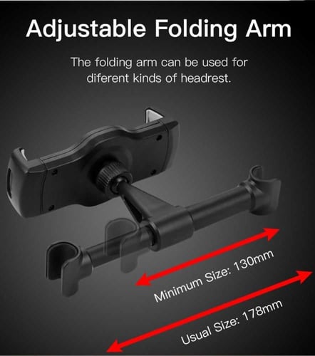 ستاند جوال و تابلت لخلفية مقعد السيارة ماركة يسيدو...