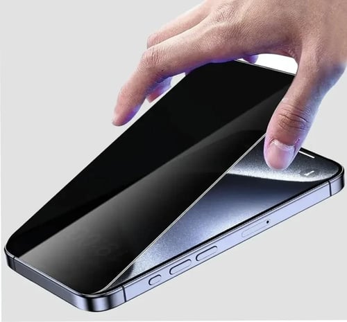 ستيكرحماية ايفون 15/16 قزاز لقافة - ضد الكسر والخد...