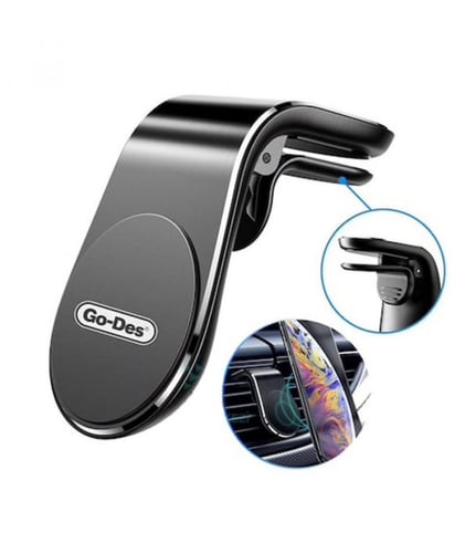 Go-Des-حامل جوال مغناطيس مكيف السيارة ثابت من جودي...