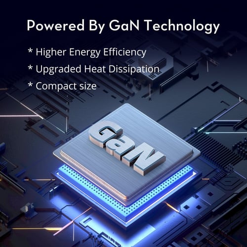 RAVPOWER- راف باور - شاحن جداري بقوة 35 واط بمنفذي...