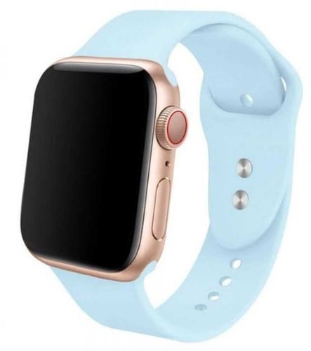 سوار ساعة آبل سيليكون – مريح، أنيق، مقاوم للعرق، م...