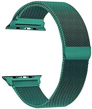 سوار ساعة آبل ستانلس ستيل ,مشبك متوافق مع Apple Wa...