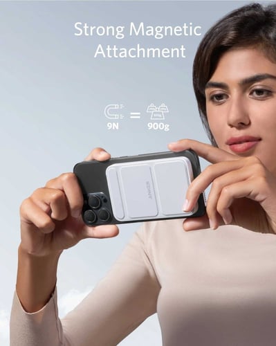 ِِANKER-انكر، شاحن مغناطيسي متنقل مع حامل ، 5000 م...