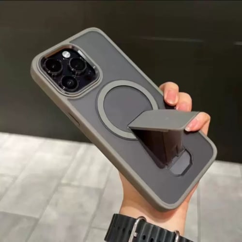 كفر ايفون 13/14/15 ميج سيف ستاند-متوافق مع أجهزة آ...