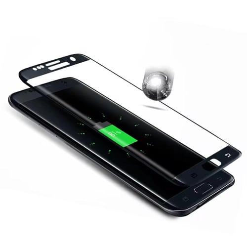 ستيكر شاشة زجاجي منحني شفاف لهاتف Samsung Galaxy S...