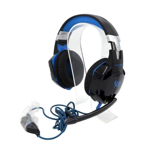 سماعة سلك راس محيطية للالعاب بصوت عالي الجودة وميك...