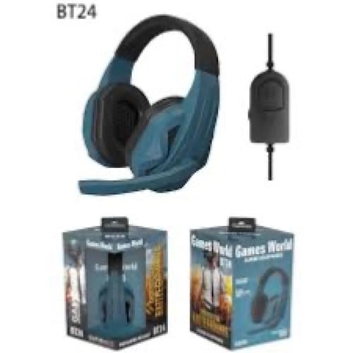 سماعة راس سلك محيطية Aux مناسبة للالعاب الوان