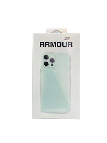 كفر ايفون 13 شفاف ضد الصدمات – حماية متوافقة مع أج...