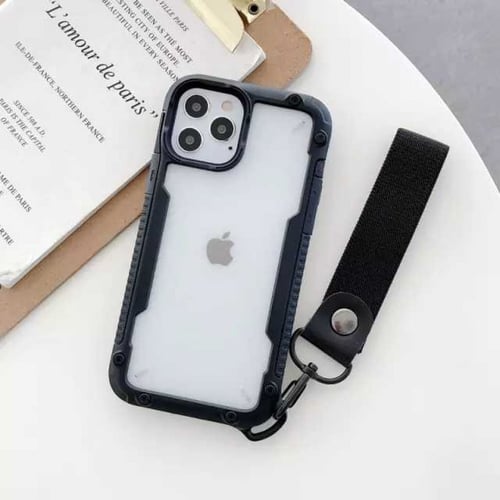 كفر ايفون 12/11 شفاف تعليقة- متوافق مع أجهزة أبل