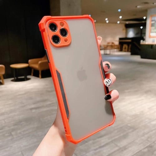 كفر آيفون 11/12 شفاف ثلجي - متوافق مع أجهزة أبل