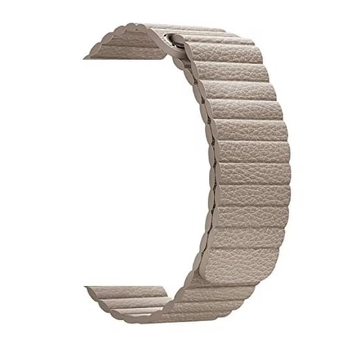 سوار ساعة آبل جلد ,مغناطيس - متوافق مع Apple Watch...