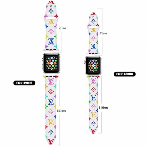 سوار ساعة آبل سيليكون رياضي– مريح، أنيق فاخر، متوا...