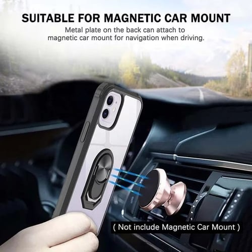 كفر ايفون 12/11 شفاف مسكة - متوافق مع أجهزة أبل