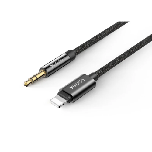 وصلة سلك محول صوت AUX إلى الآيفون من YESIDO