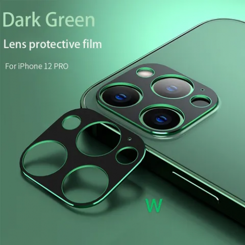 حامي كاميرا ايفون 11/12 استيل معدني