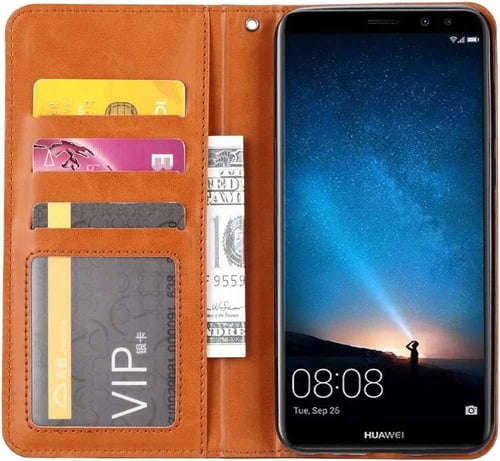 كفر حافظة ايفون 13 مزود حامل بطاقات- متوافقة مع أج...