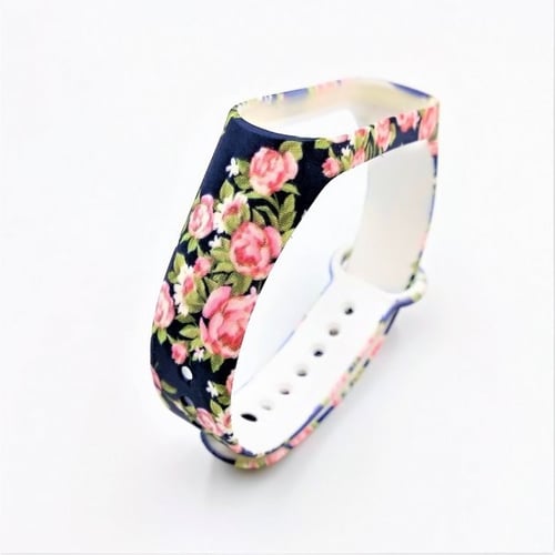 سوار ساعة شاومي سيليكون مشجر مي باند M3/M4/M5