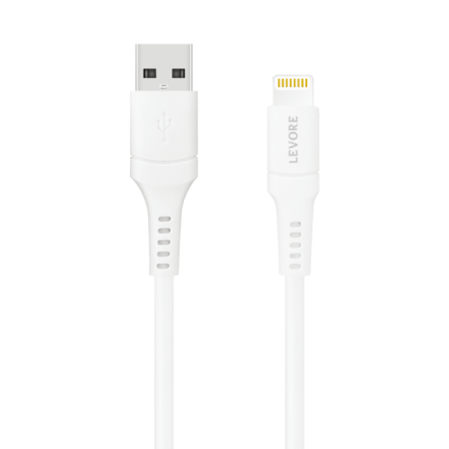 سلك شاحن ليفوري من USB إلى آيفون معتمد من أبل MFI...