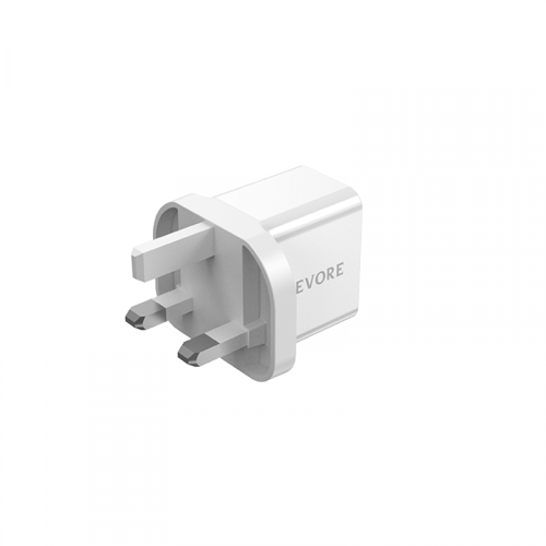 ليفوري شاحن جداري 25 واط منفذ PD - أبيض