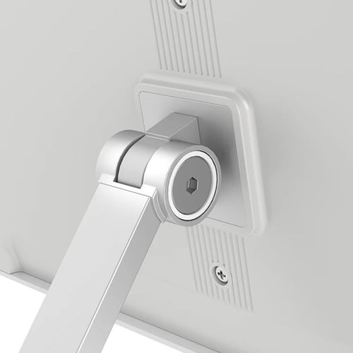 حامل امتنان الأبيض الدوار