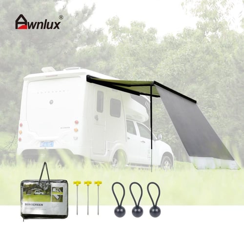 مظلة جانبية المنيوم نصف أوتوماتيك 2.5*2.5 متر