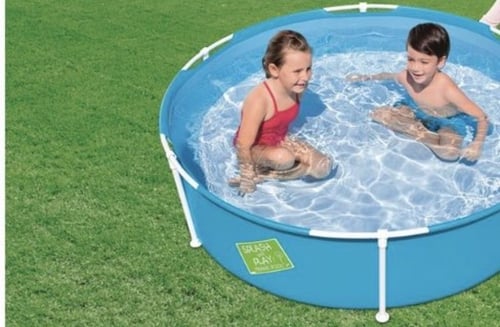 مسبح كبير متنقل 4 أطفال