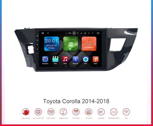 شاشة تويوتا كورلا 2013-2015