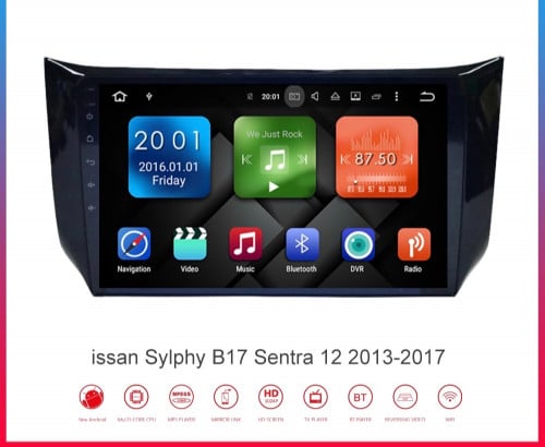 شاشة نيسان سنترا 2012-2017