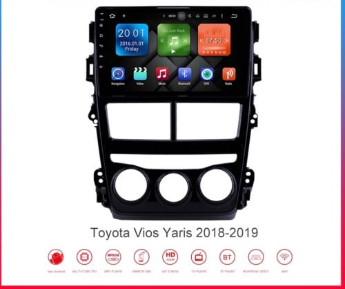 شاشة تويوتا يارس 2018-2020