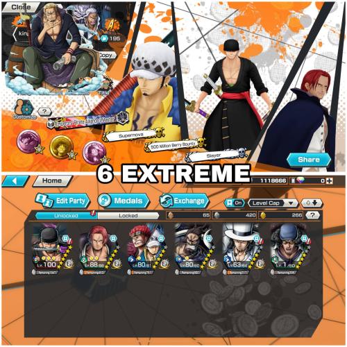 حساب 6 اكستريم