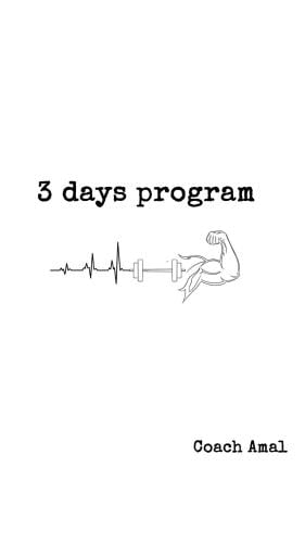 3-day schedule at the club