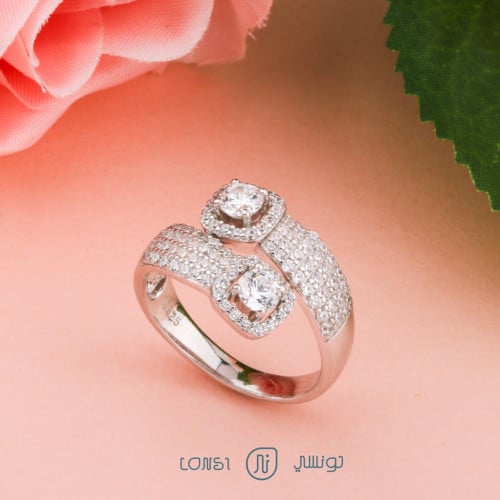 خاتم فضة عيار 925