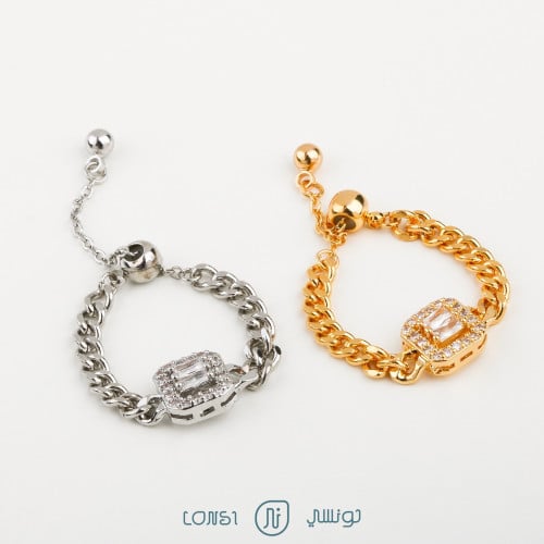 خاتم سحب تصميم ألماس