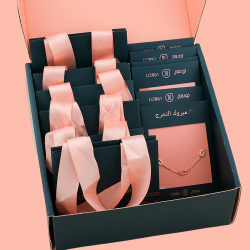 بوكس توزيعات اساور 6 قطع