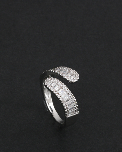 خاتم مطلي تصميم ألماس