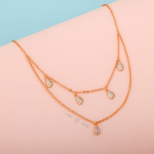 سلسال مطلي تصميم دورين